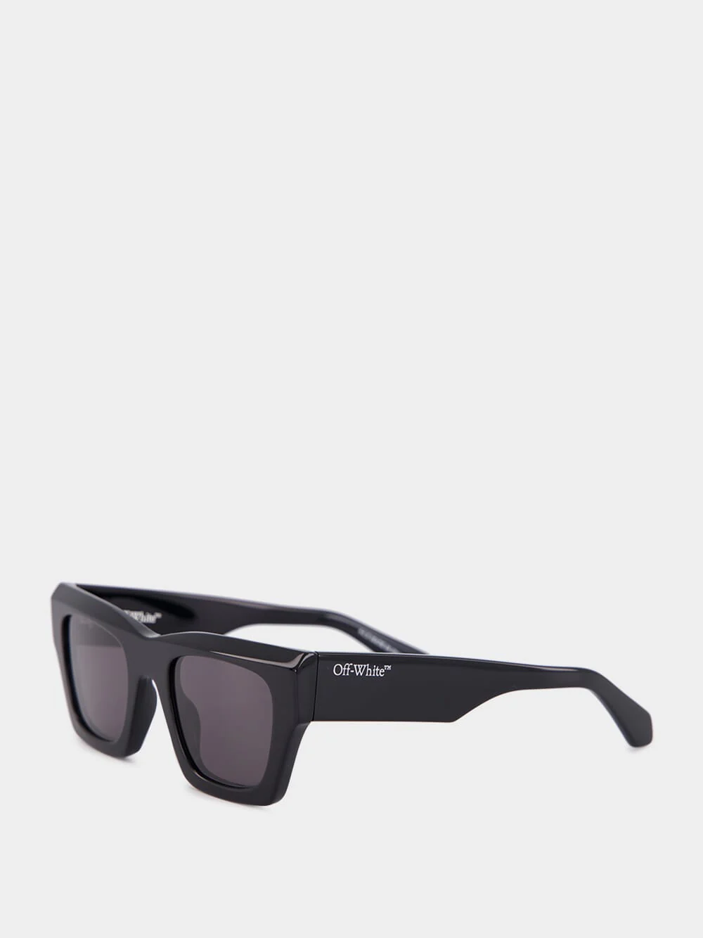 Davie Black Rectangular Sunglasses - Image 3