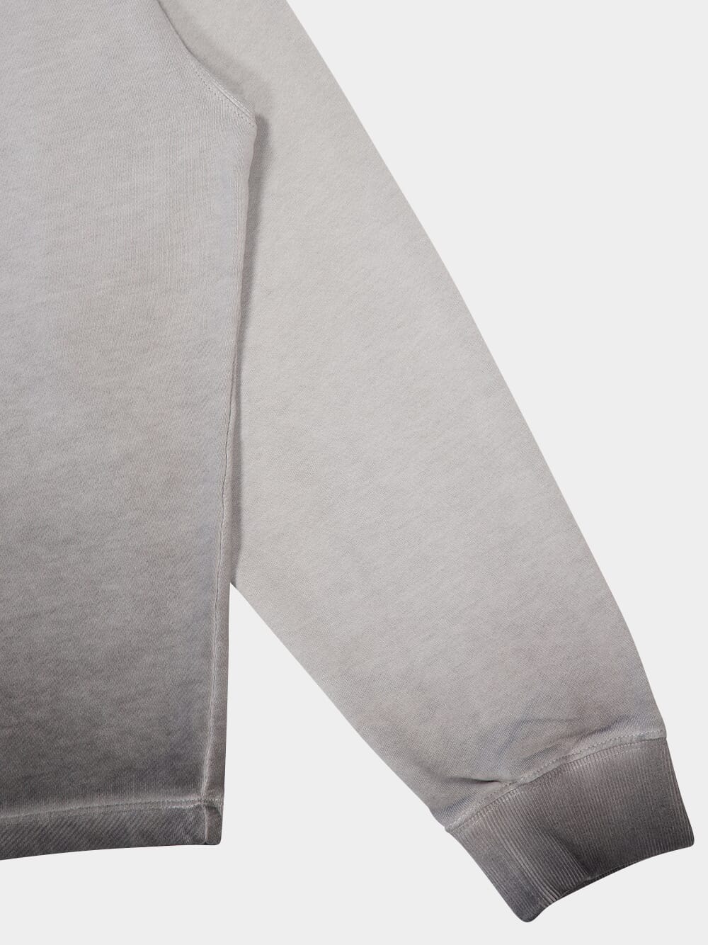 Degradé Black Laundry Fleece Polo - Image 4