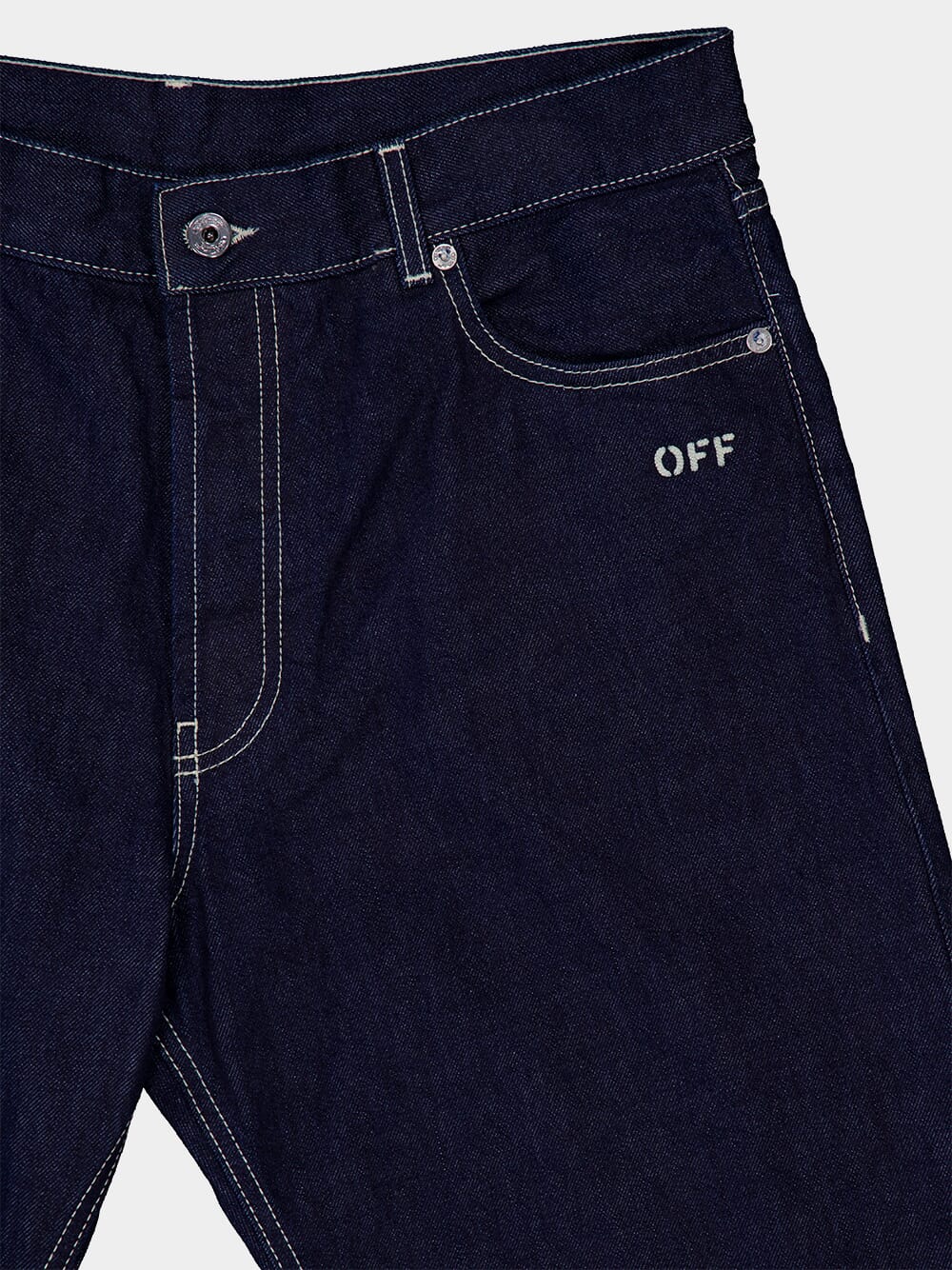 Embroidered-Logo Jeans - Image 4