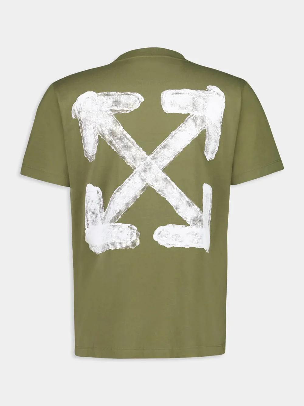 Green Arrow Spray Cotton Slim Fit T-Shirt - Image 2