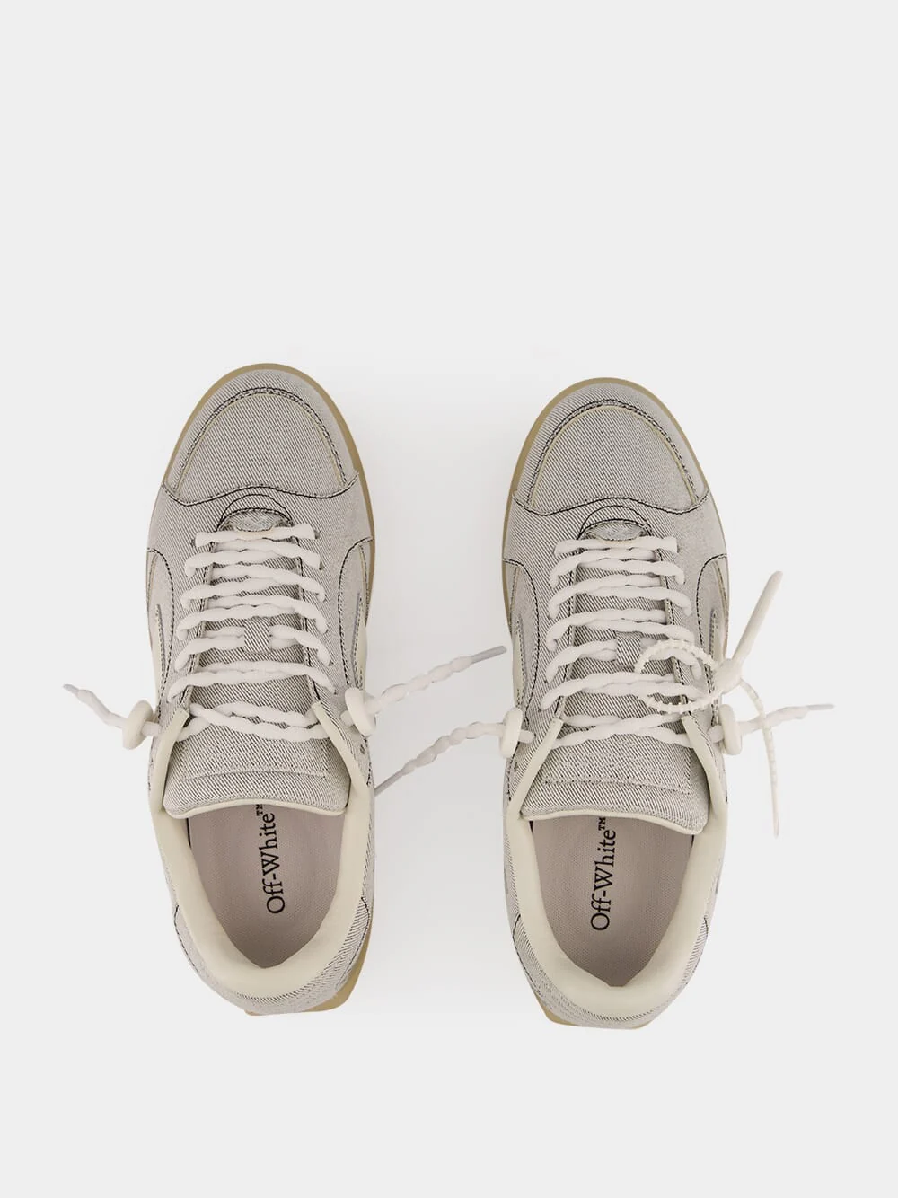 Grey Denim End Of Play Sneakers - Image 4