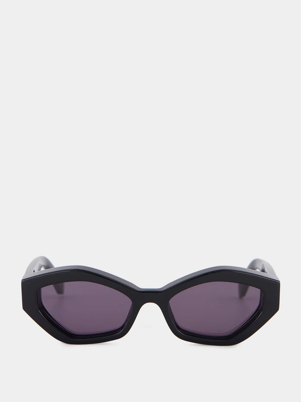 Hilo Black Cat-Eye Sunglasses