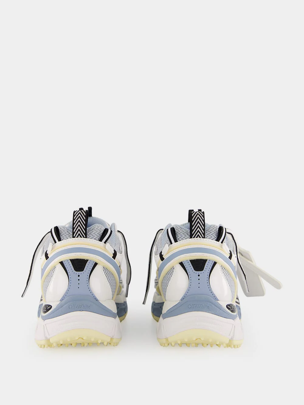 Light Grey and Cyan Celeste Be Right Back Sneakers - Image 5