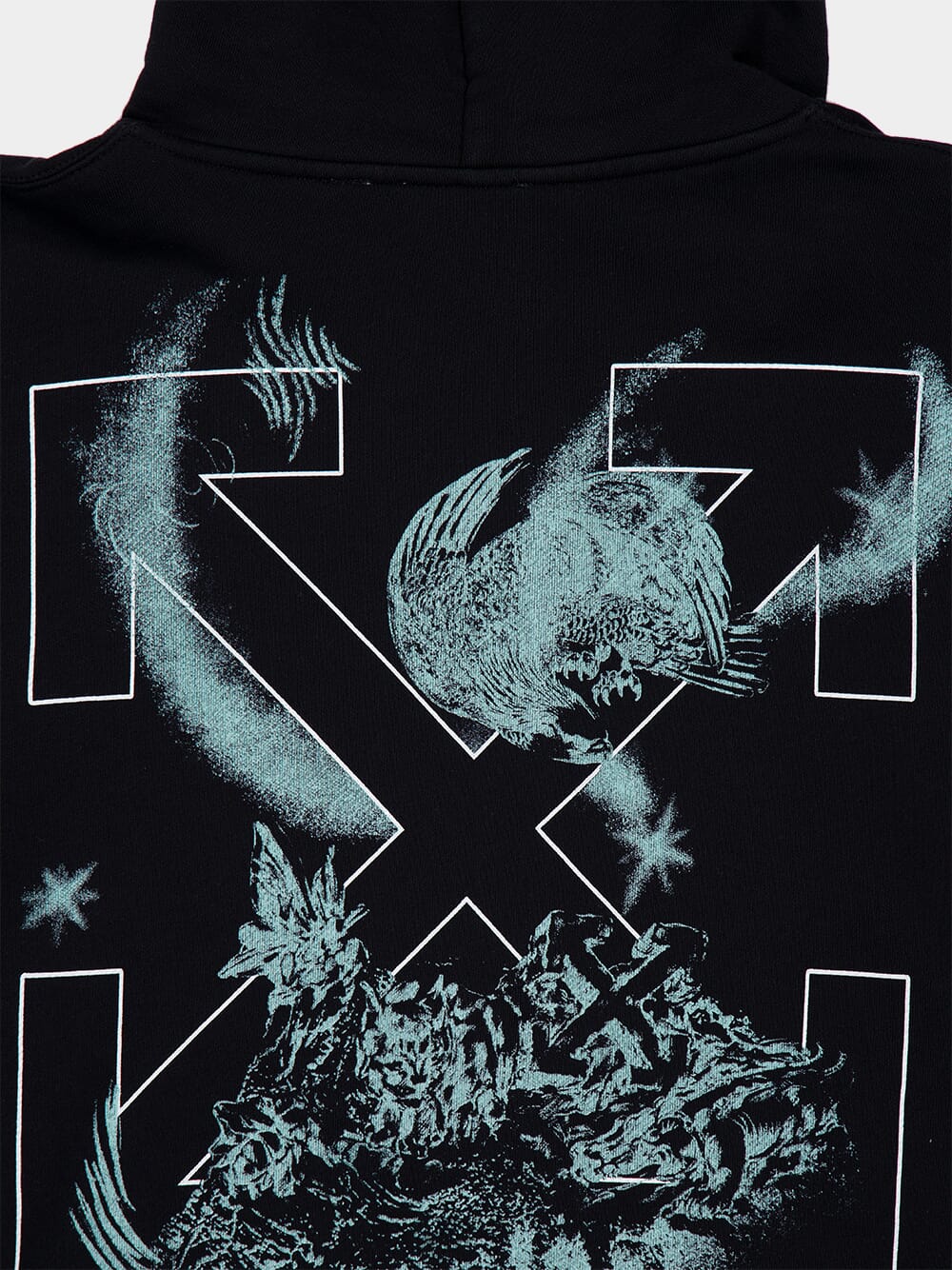 Moon Skate Black Hooded Sweatshirt - Image 5