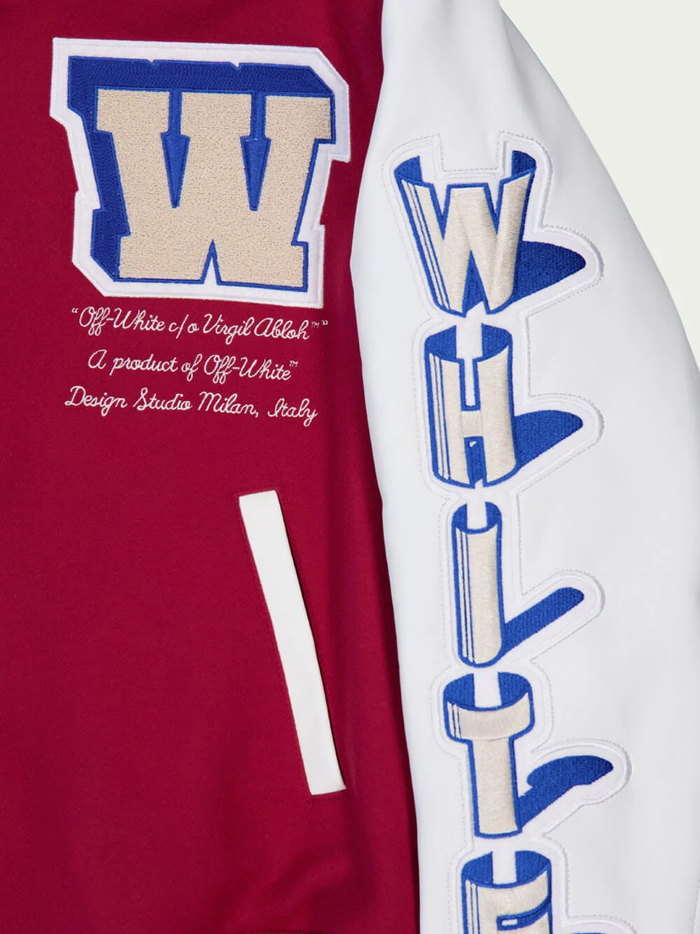 Patch-Detail Bomber Jacket - Image 3