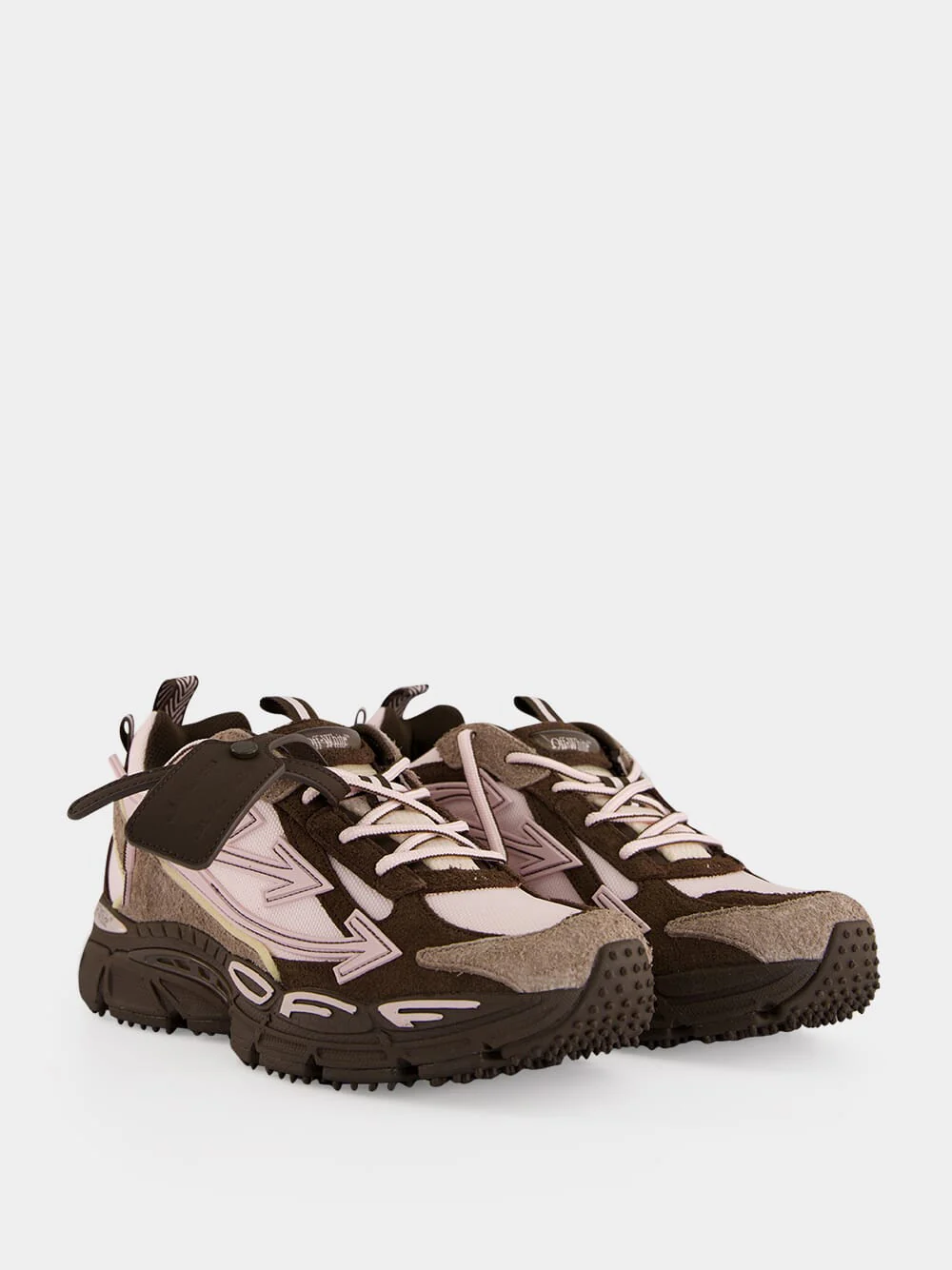 Pink and Fungi Be Right Back Sneakers - Image 3