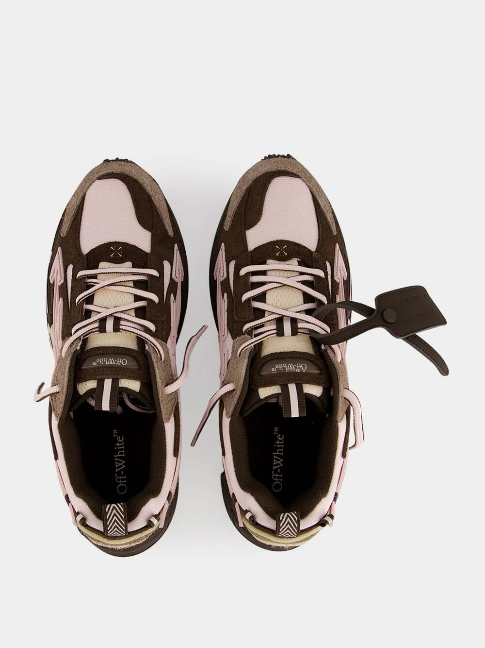 Pink and Fungi Be Right Back Sneakers - Image 4