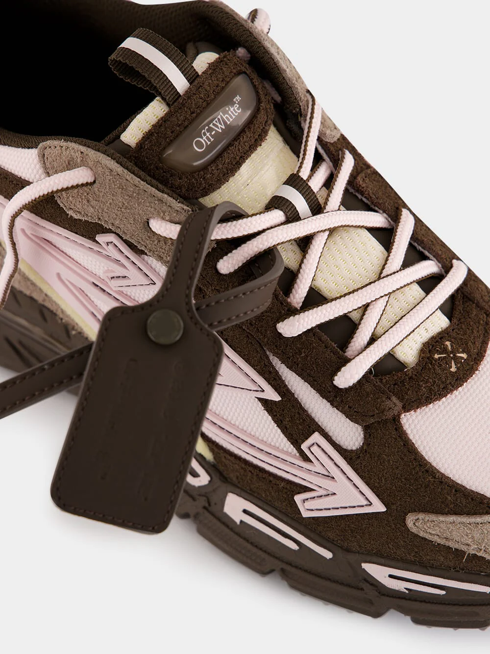 Pink and Fungi Be Right Back Sneakers - Image 7