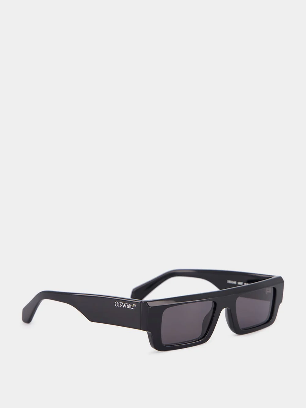 Pittsburgh Black Rectangular Sunglasses - Image 2