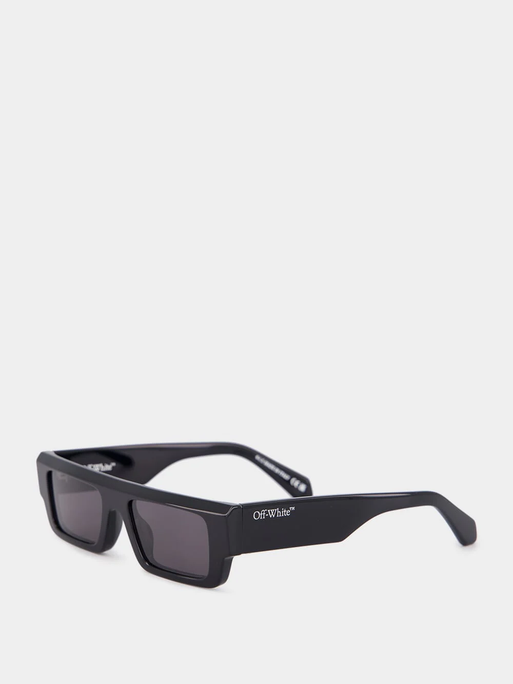 Pittsburgh Black Rectangular Sunglasses - Image 3