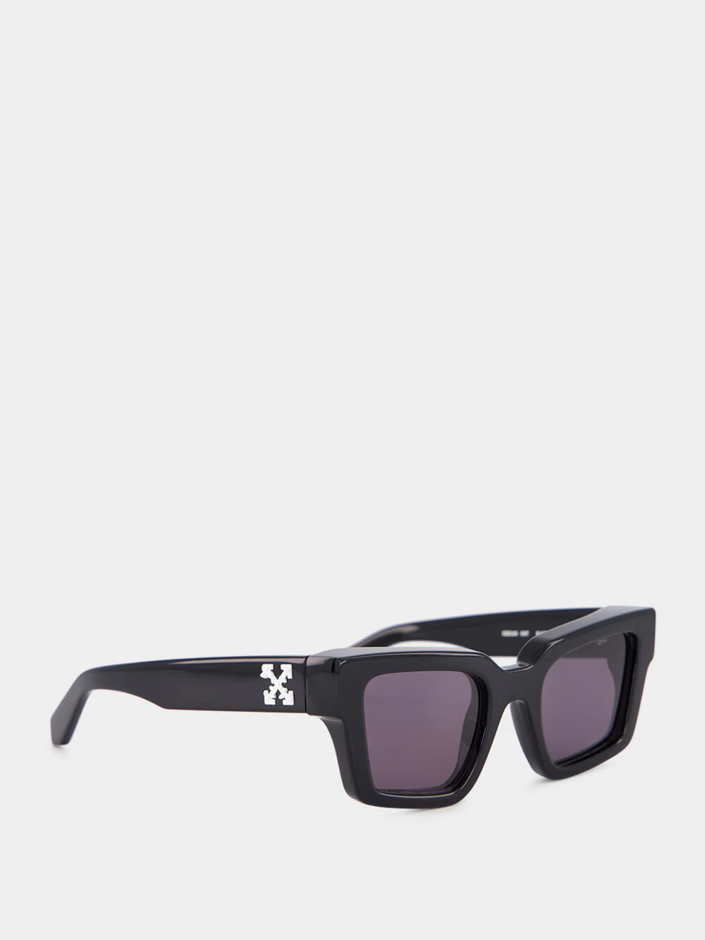 Richardson Black Rectangular Sunglasses - Image 2