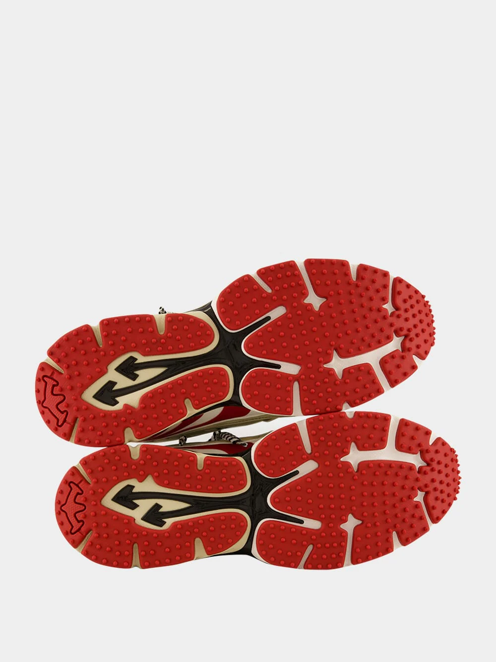 Sand and Red Be Right Back Sneakers - Image 6