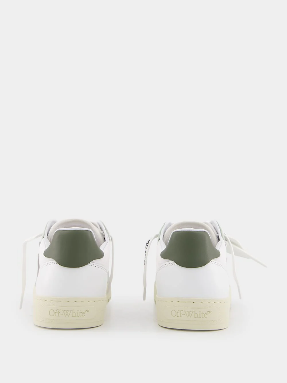 5.0 Panelled Canvas Green Sneakers - Image 5