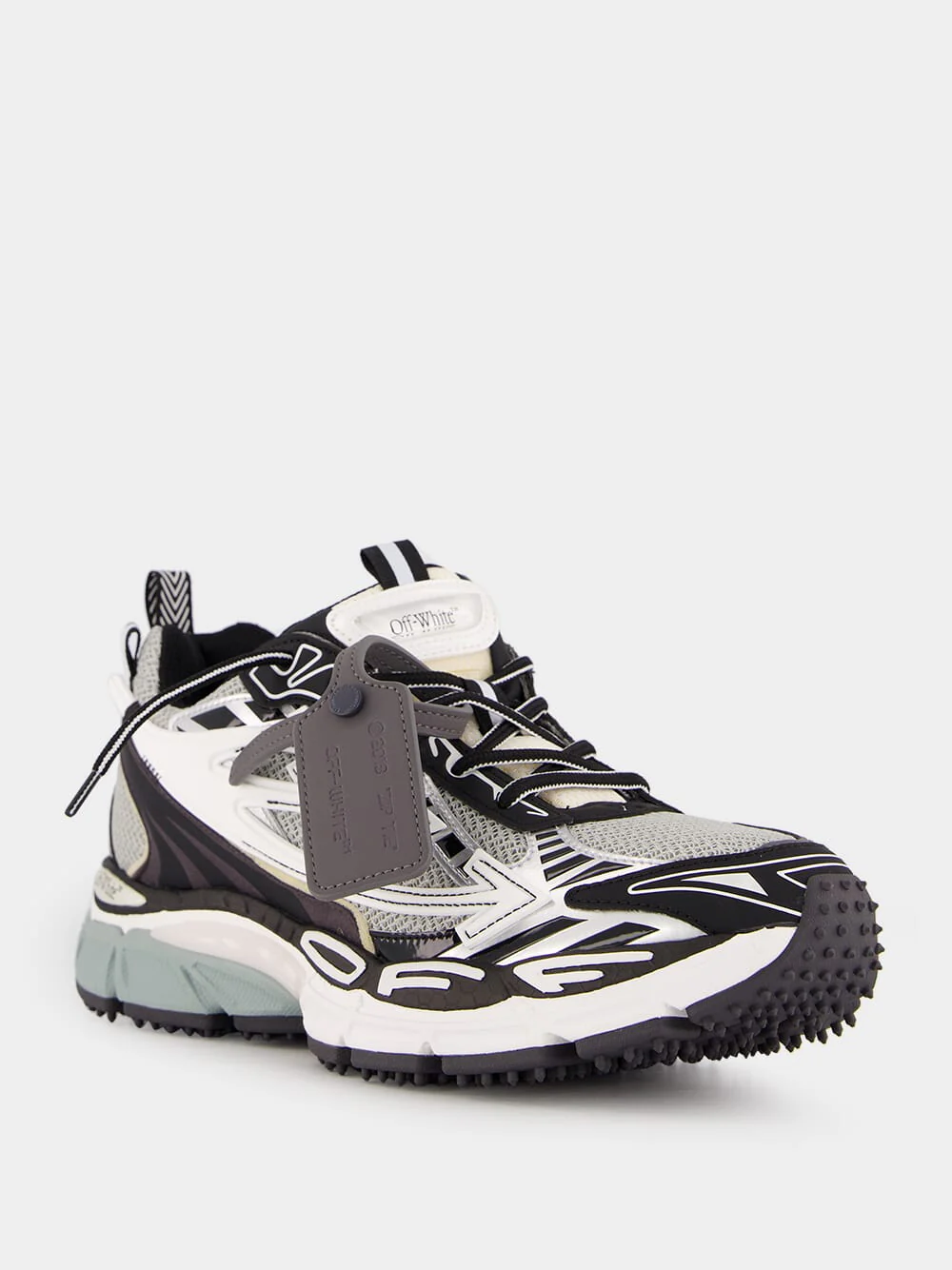 Light Grey and Black Be Right Back Sneakers - Image 3