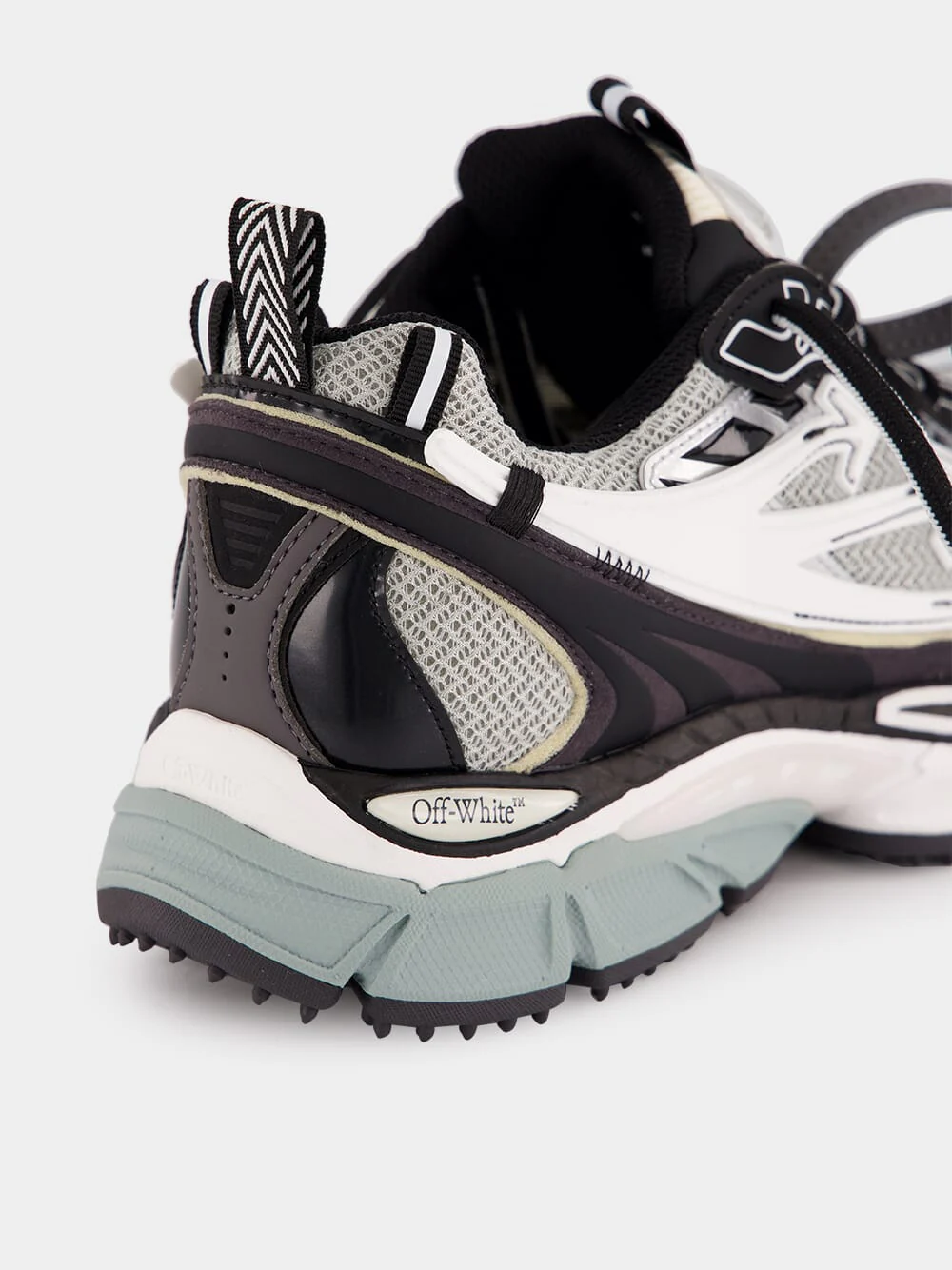 Light Grey and Black Be Right Back Sneakers - Image 7