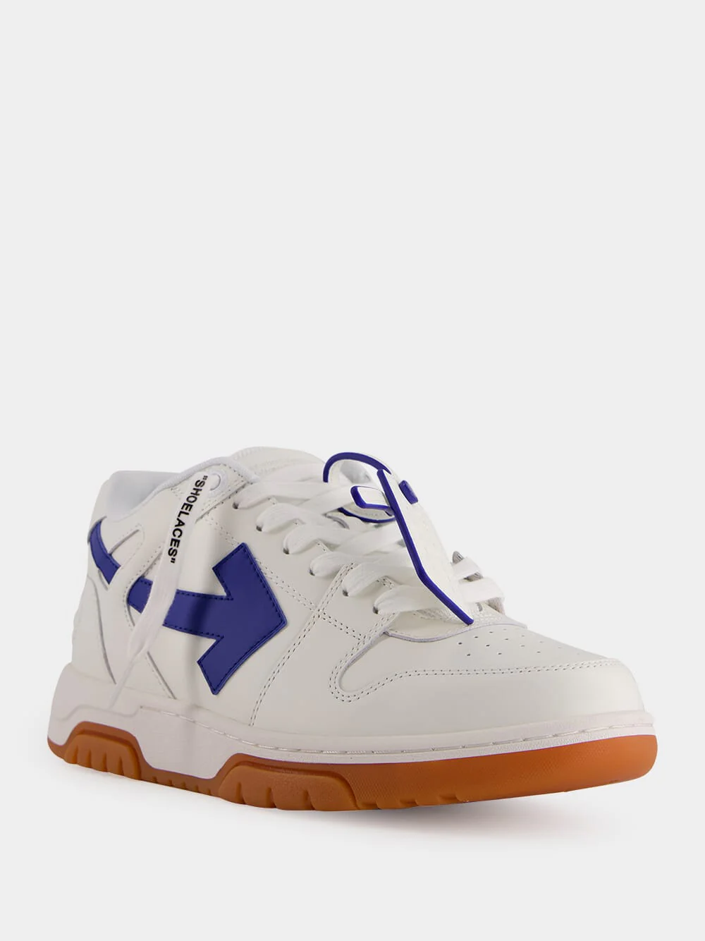 White and Blue Out Of Office Sneakers - Image 2