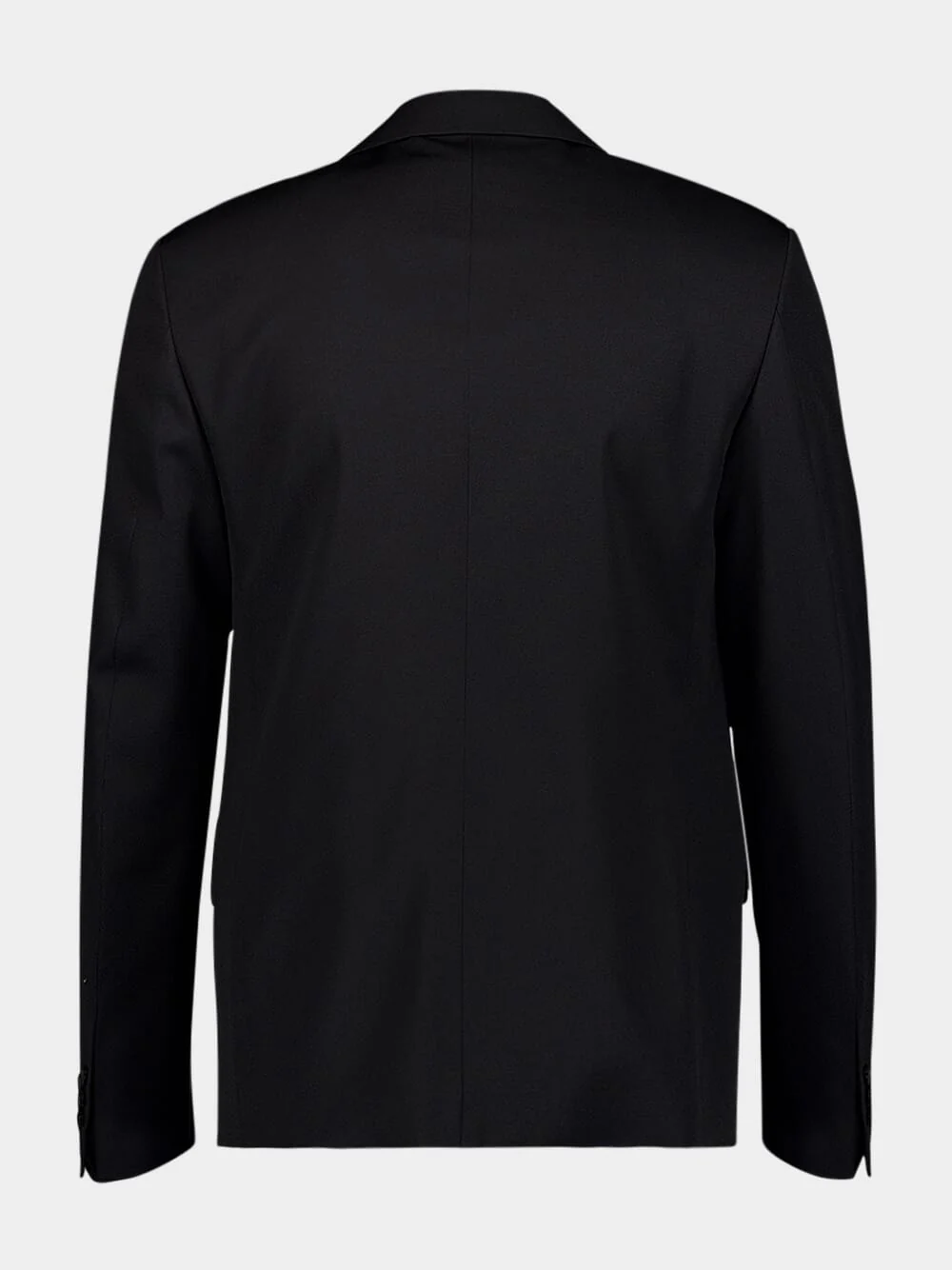 Single-Breasted Wool Blazer - Image 3