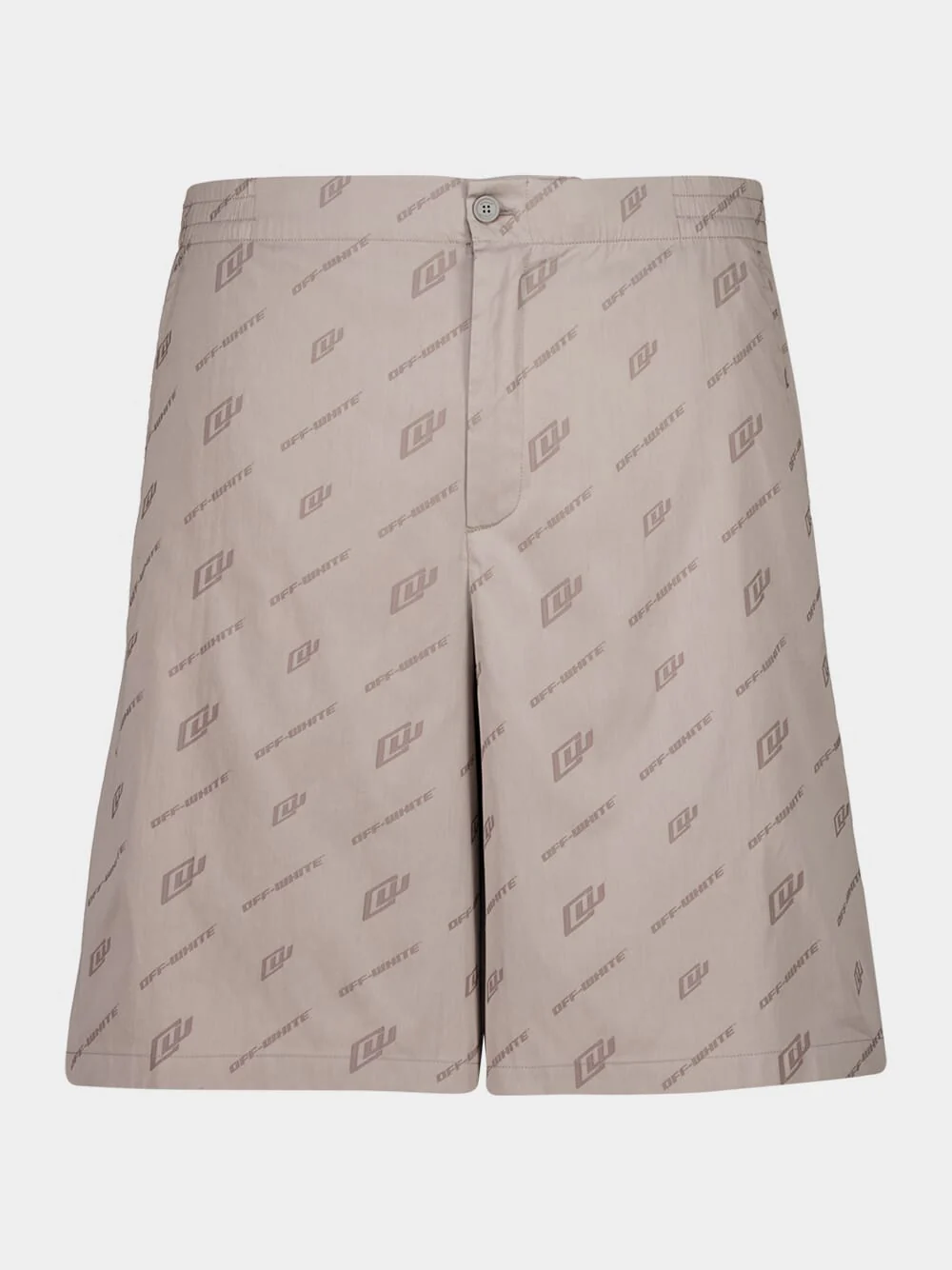 Stone Jacquard Bowling Shorts