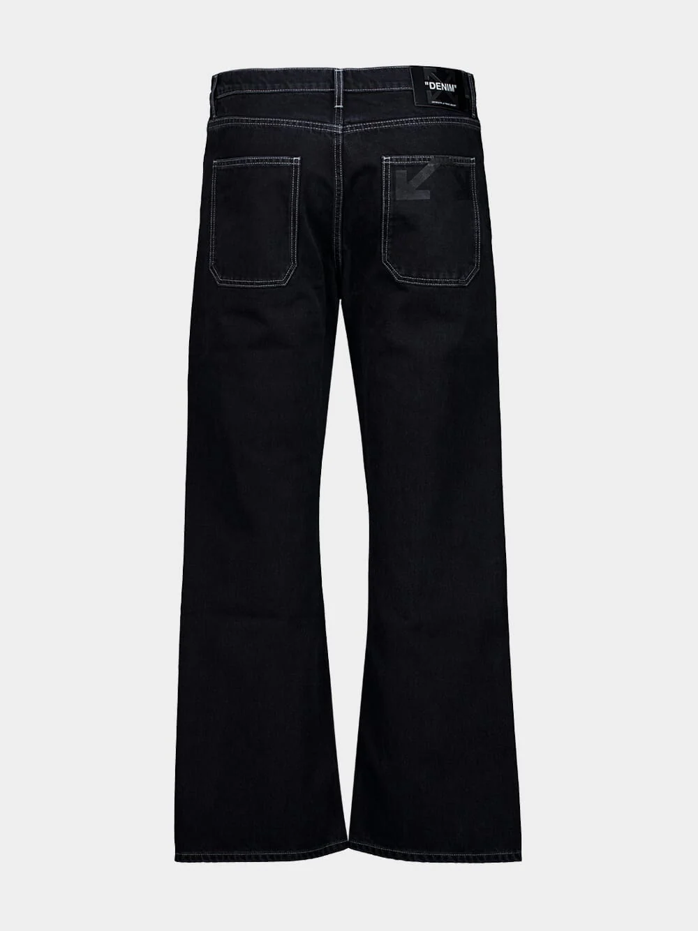 Stone Raw Black Relaxed Fit Jeans - Image 2
