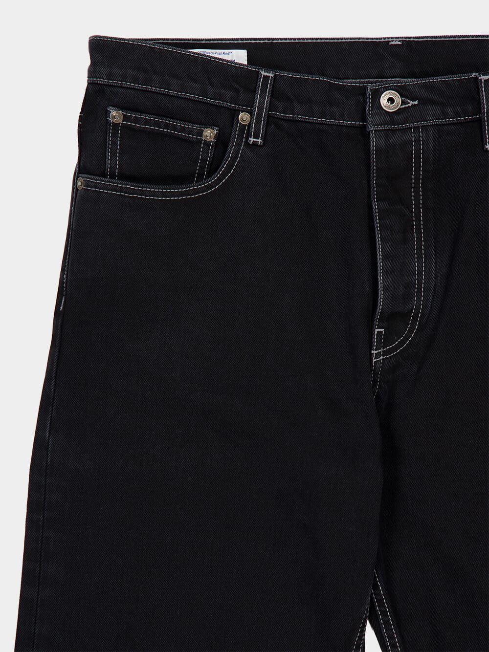 Stone Raw Black Relaxed Fit Jeans - Image 3