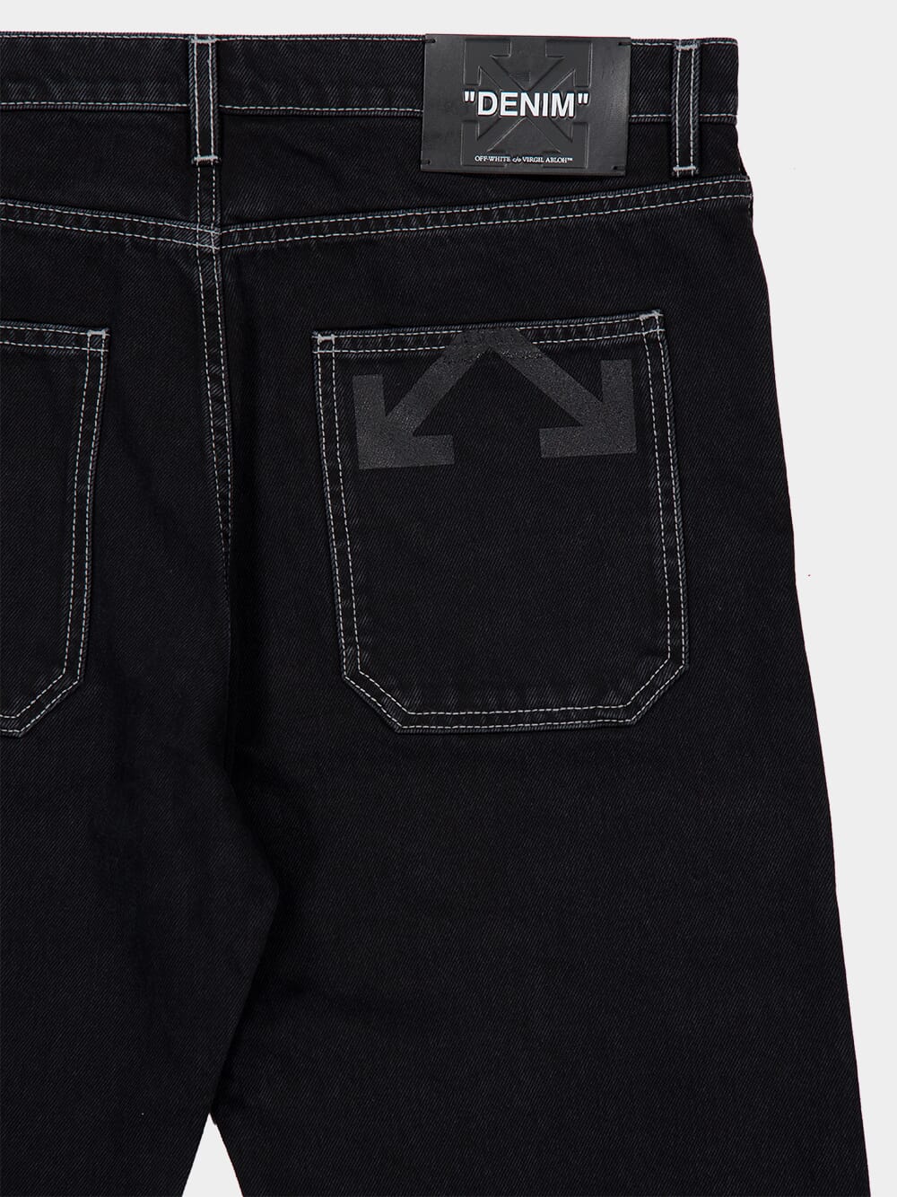Stone Raw Black Relaxed Fit Jeans - Image 4