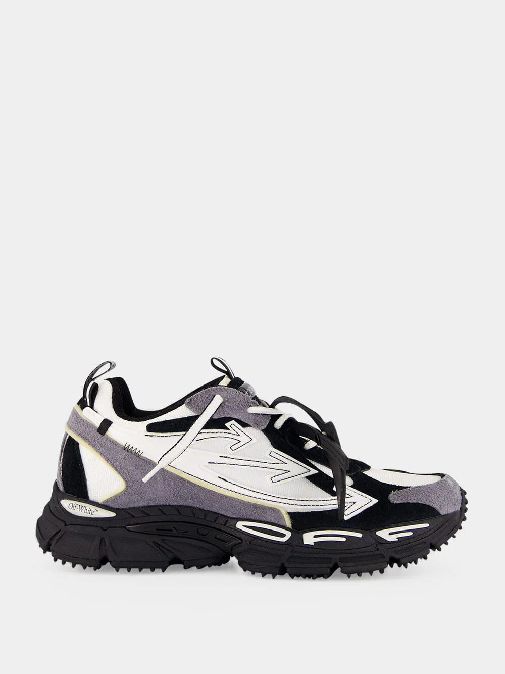 White and Black Be Right Back Sneakers