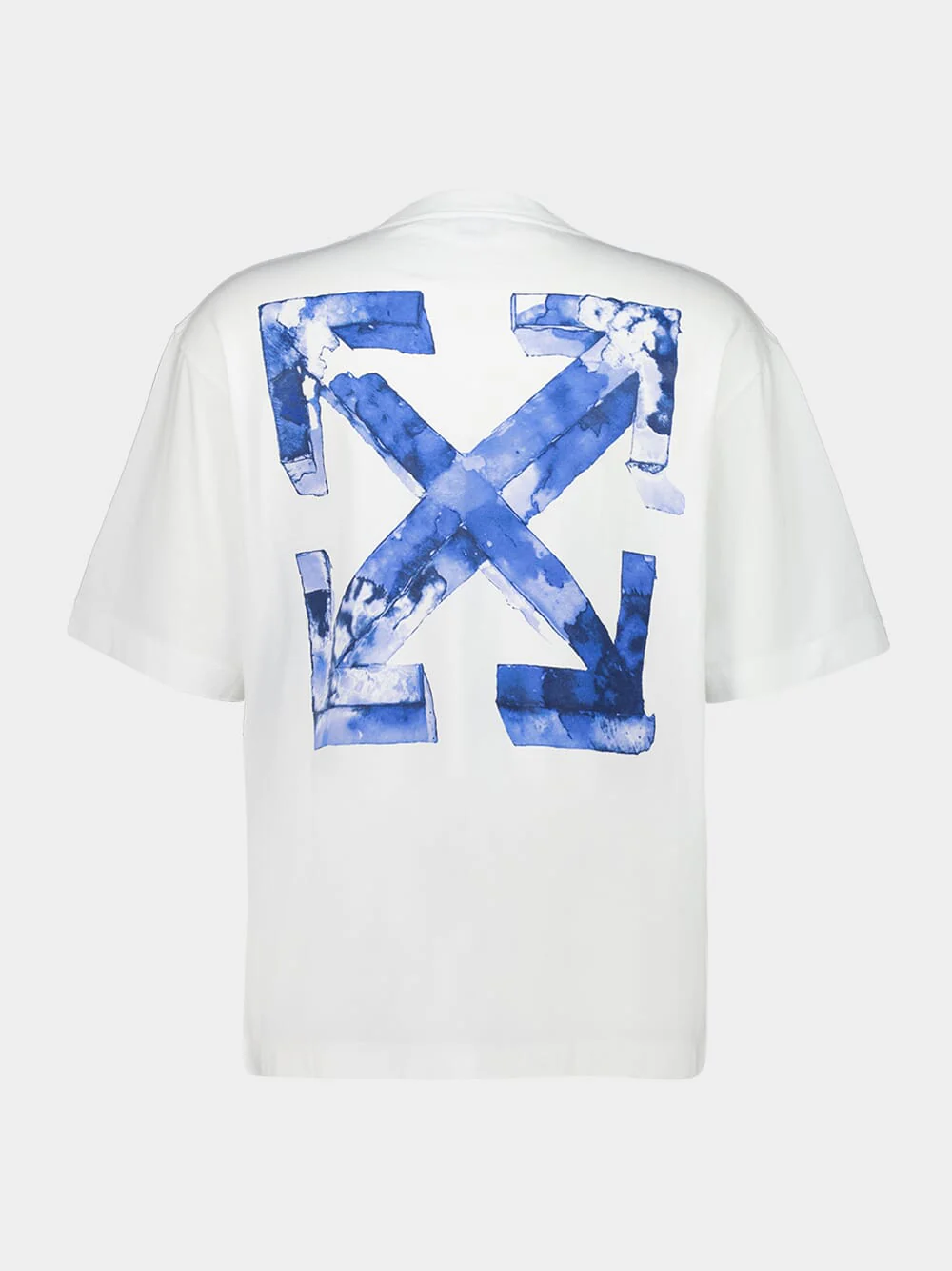White Cloudy Arrow Skate T-Shirt - Image 2