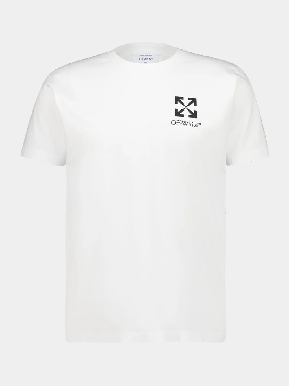 White Cotton Small Arrow T-Shirt