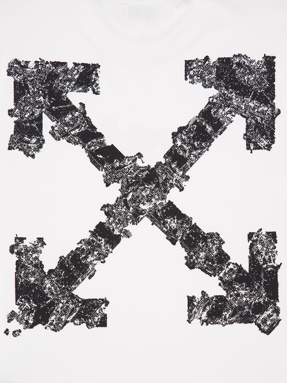 White Heraldic Arrows Slim T-Shirt - Image 4