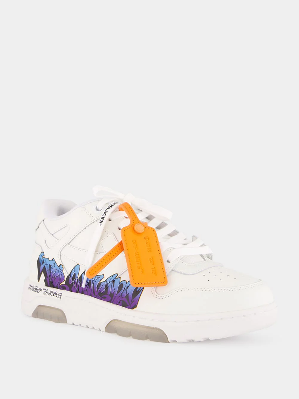 White M-Out of Office Low-Top Sneakers - Image 2