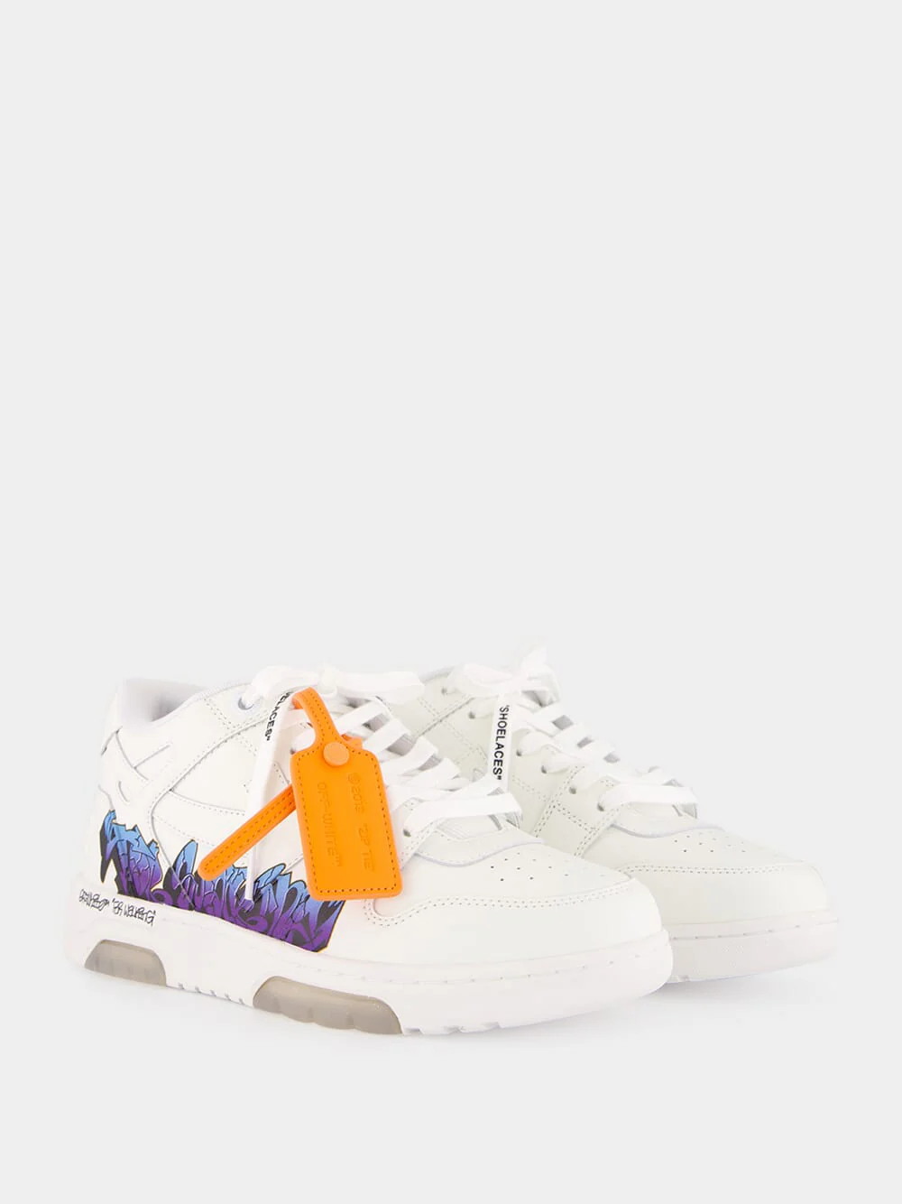 White M-Out of Office Low-Top Sneakers - Image 3