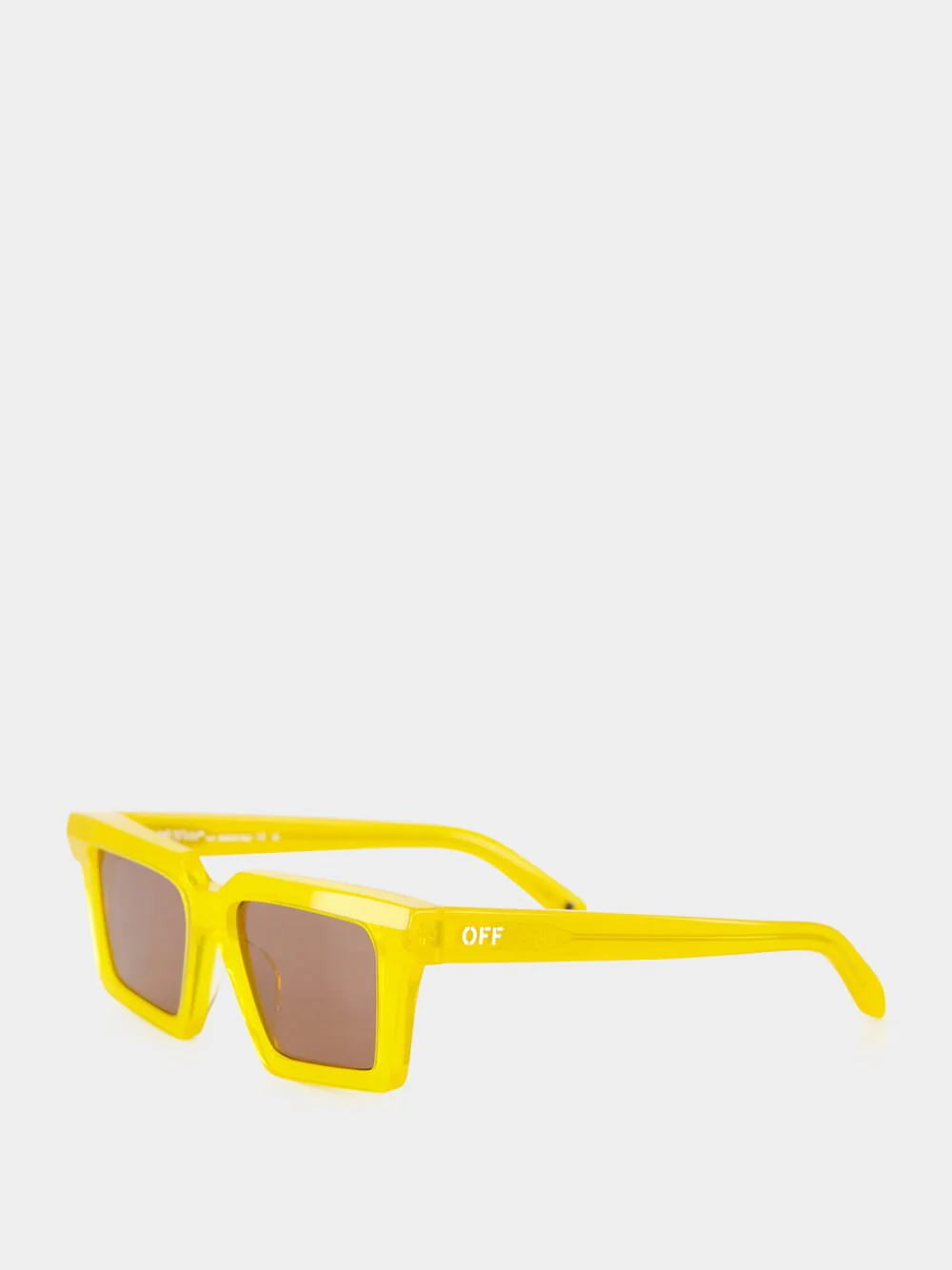 Yellow and Brown Windsor Sunglasses - Image 3