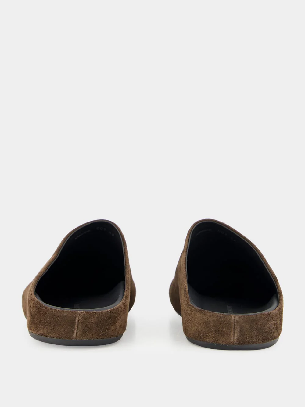 Babouche 001 Brown Suede Mule Sandals - Image 5