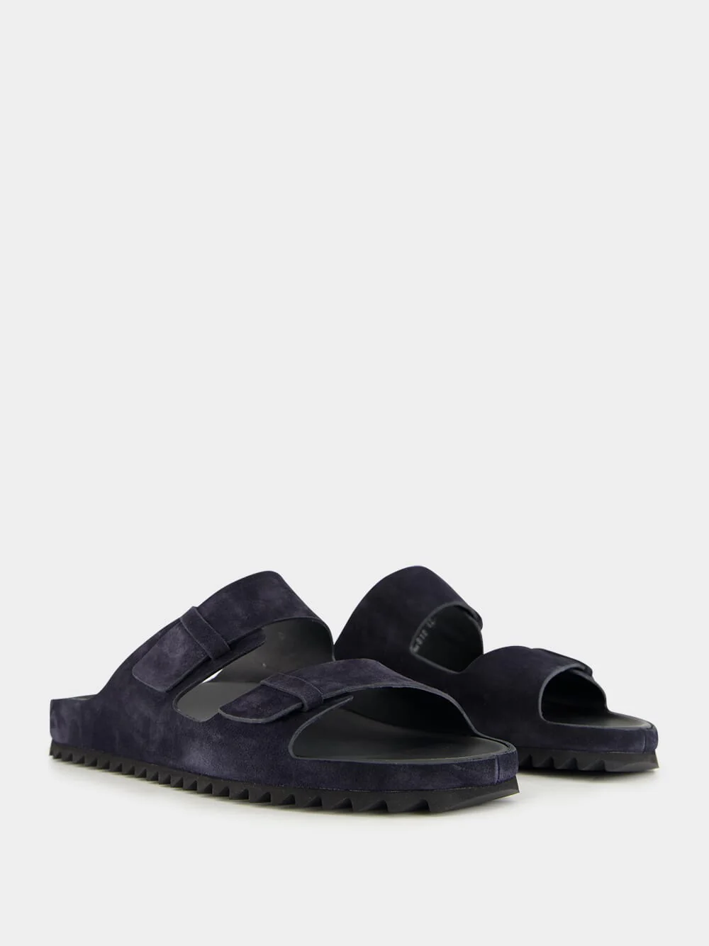 Blue Agorà 010 Suede Slide Sandals - Image 3