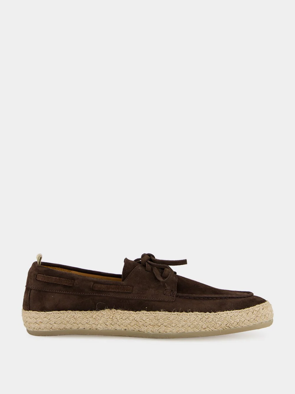 Brown Bowline 005 Suede Espadrilles