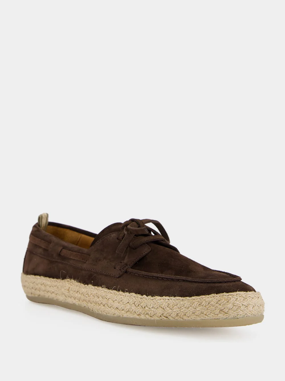 Brown Bowline 005 Suede Espadrilles - Image 2