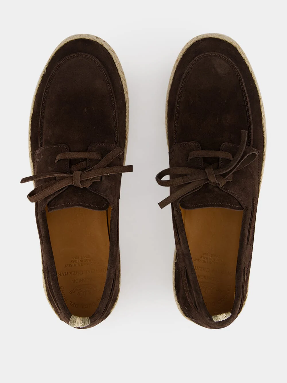 Brown Bowline 005 Suede Espadrilles - Image 4