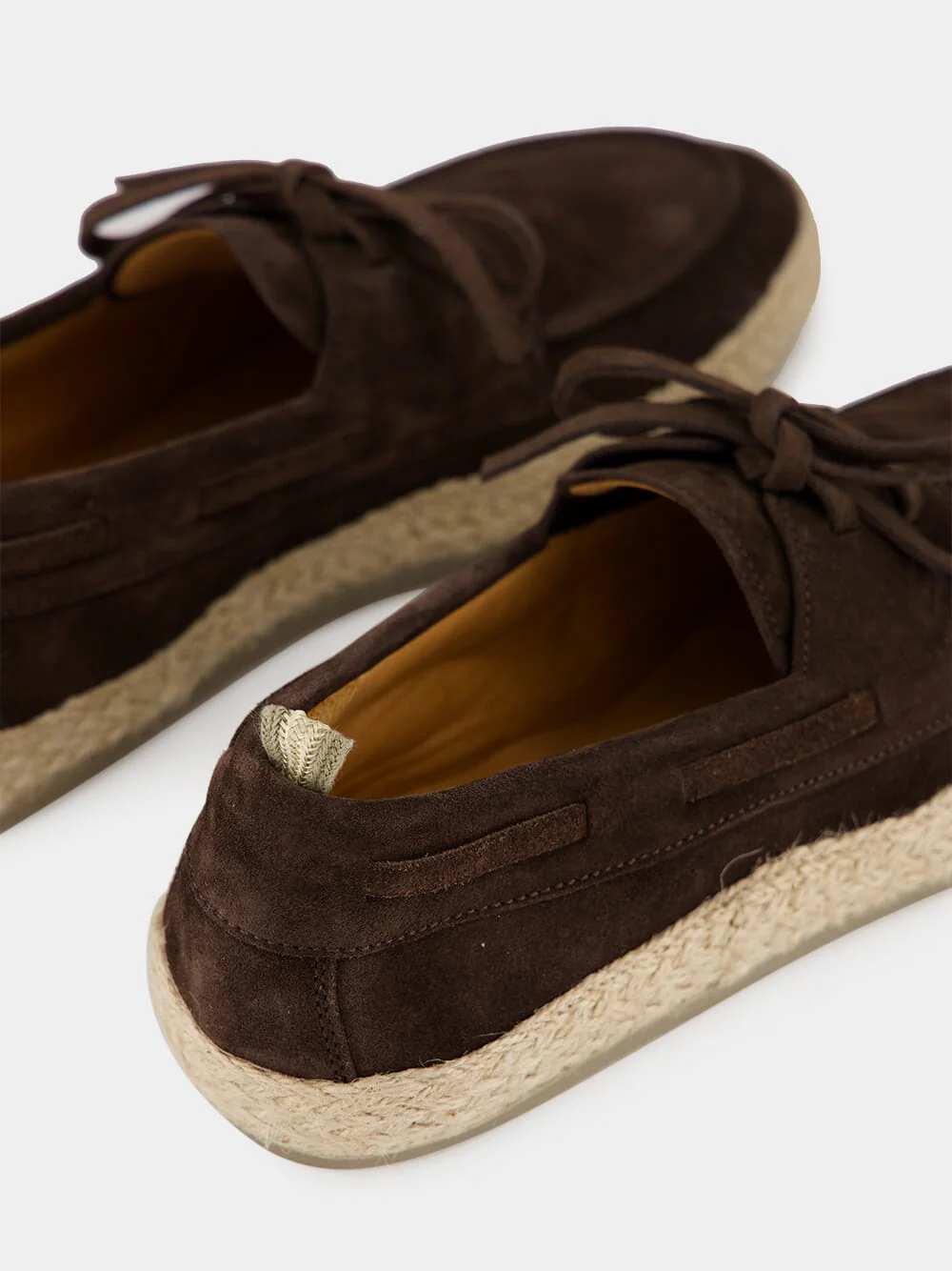 Brown Bowline 005 Suede Espadrilles - Image 6
