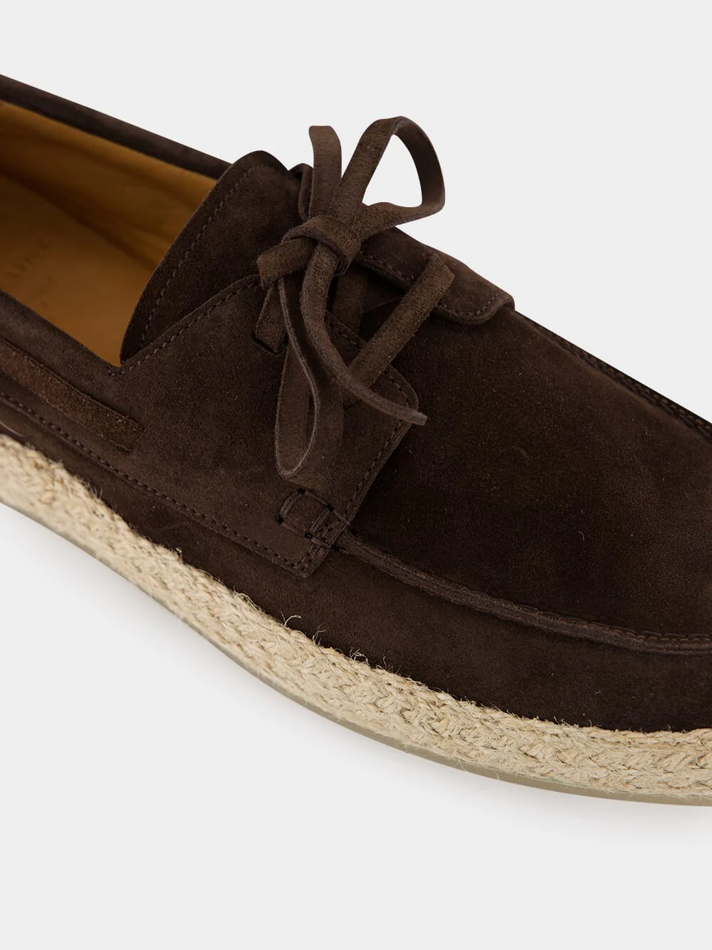 Brown Bowline 005 Suede Espadrilles - Image 7