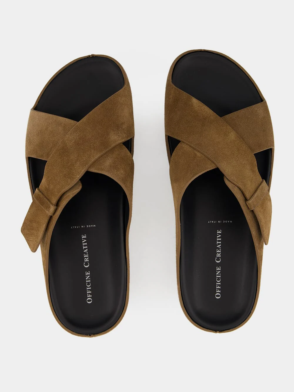 Brown Suede Agorà 011 Sandals - Image 4