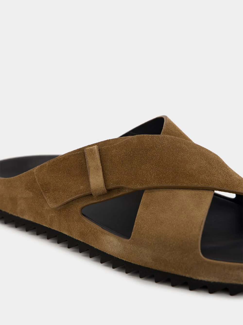 Brown Suede Agorà 011 Sandals - Image 6