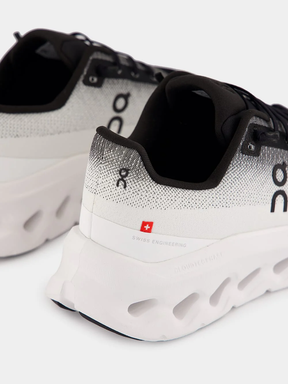 Black and Ivory Cloudtilt Sneakers - Image 6