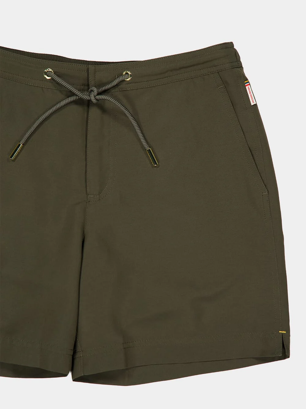 Bayleaf Green Bulldog Drawcord Swim Shorts - Image 5