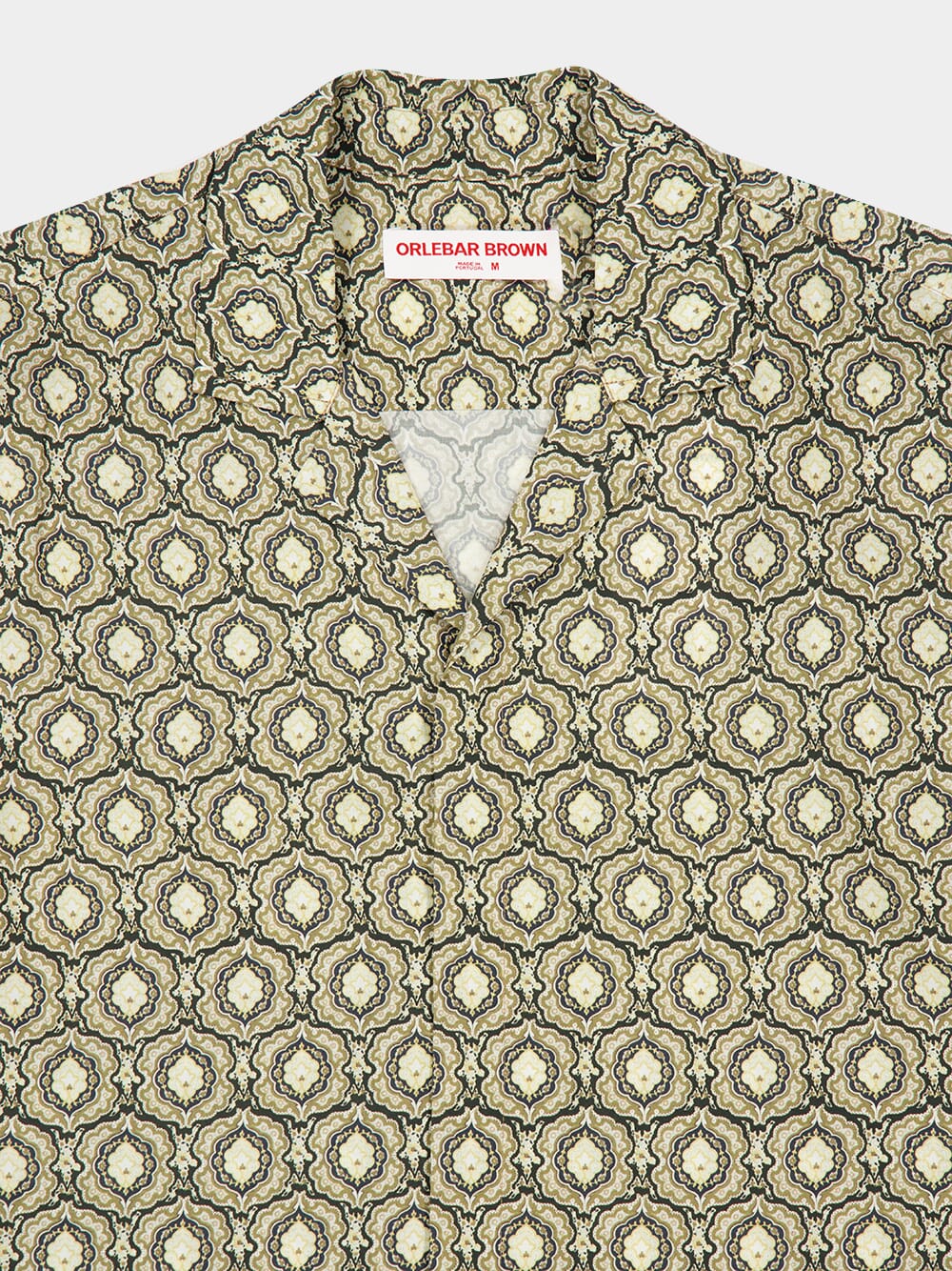 Bayleaf Green Passetto Print Shirt - Image 3