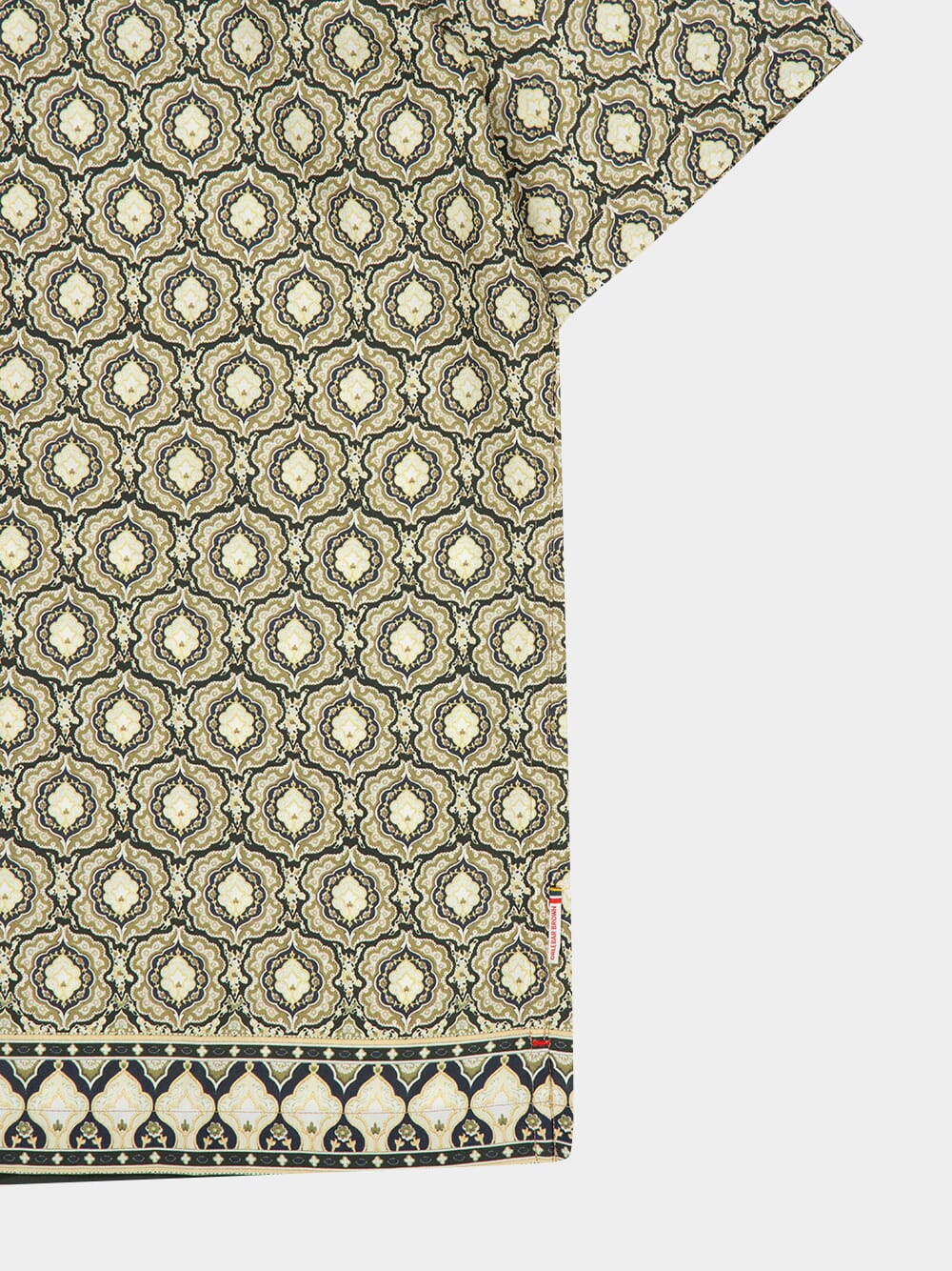 Bayleaf Green Passetto Print Shirt - Image 4