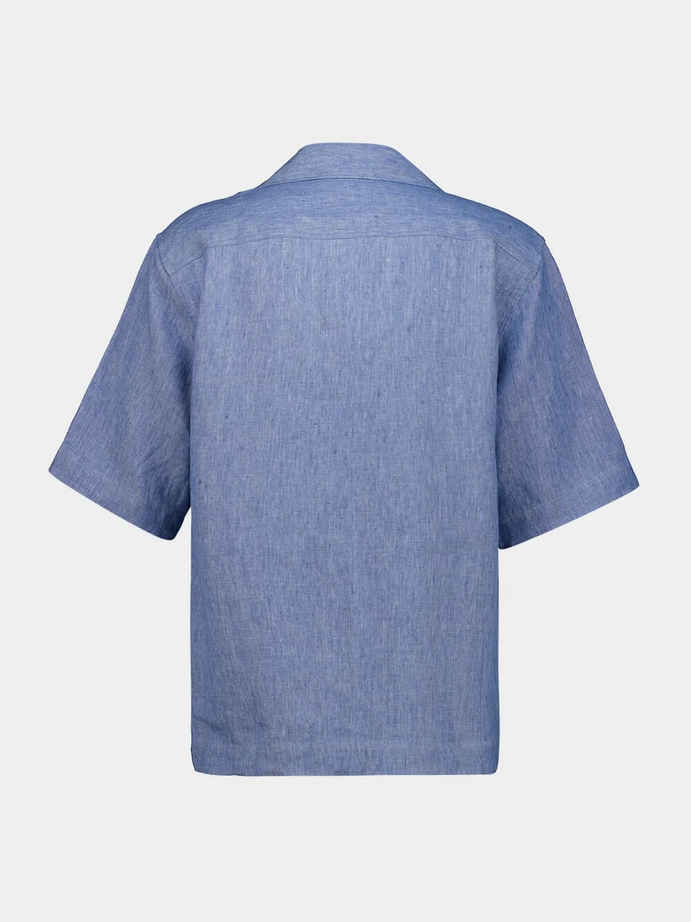 Bergamo Blue Vincent Linen Shirt - Image 3