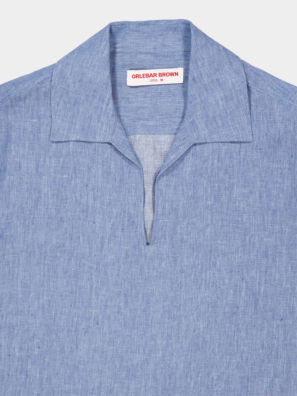 Bergamo Blue Vincent Linen Shirt - Image 4