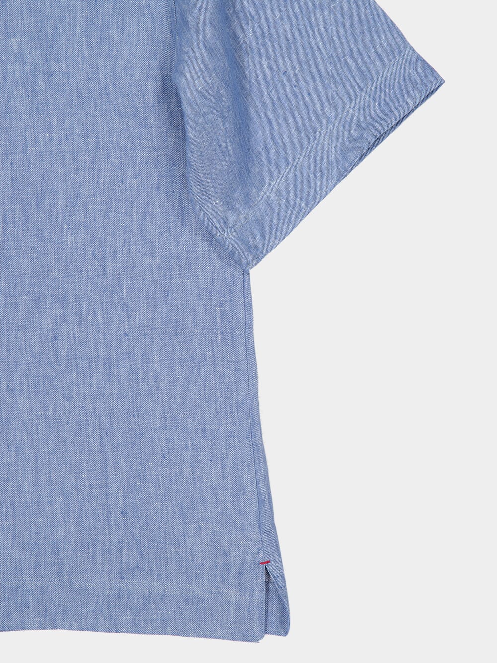Bergamo Blue Vincent Linen Shirt - Image 5