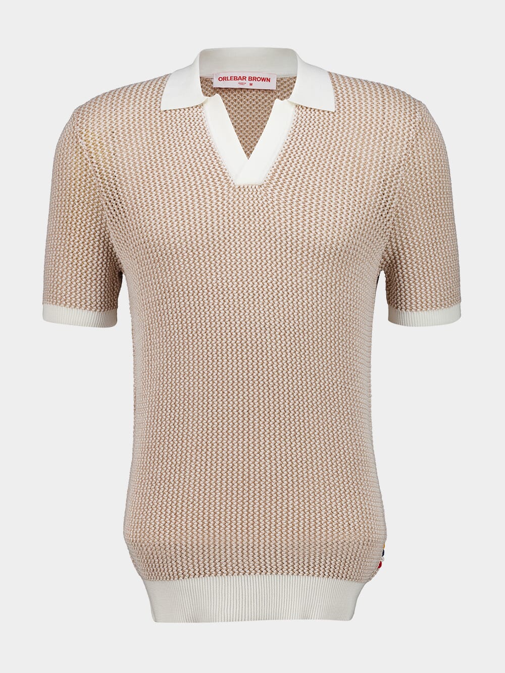 Biscuit Horton Chevron Crochet Polo