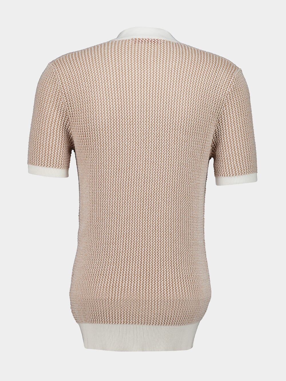 Biscuit Horton Chevron Crochet Polo - Image 2